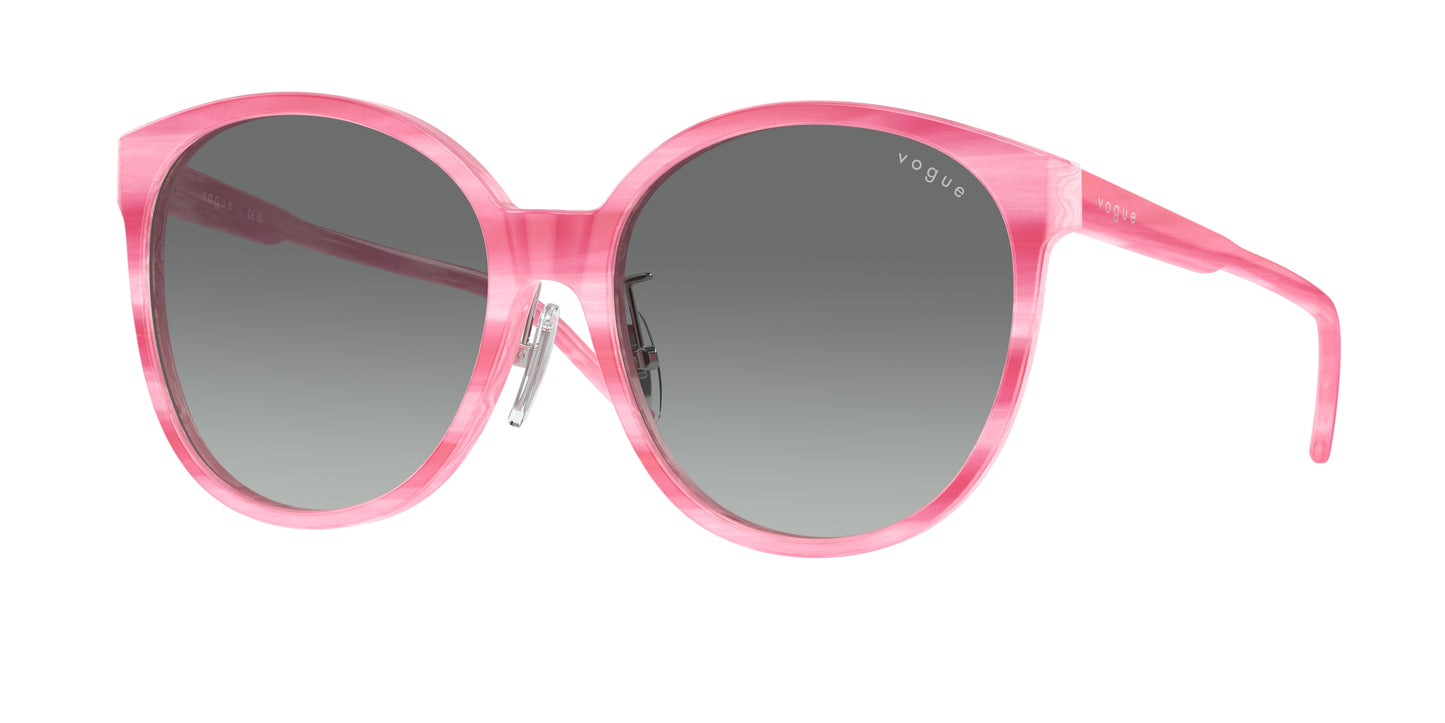 Vogue VO5509SF Phantos Sunglasses 307811-Pink Horn 57-145-17 - Color Map Pink