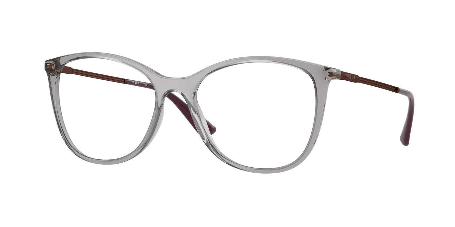 Vogue VO5562 Phantos Eyeglasses 2726-Transparent Grey 54-140-17 - Color Map Grey