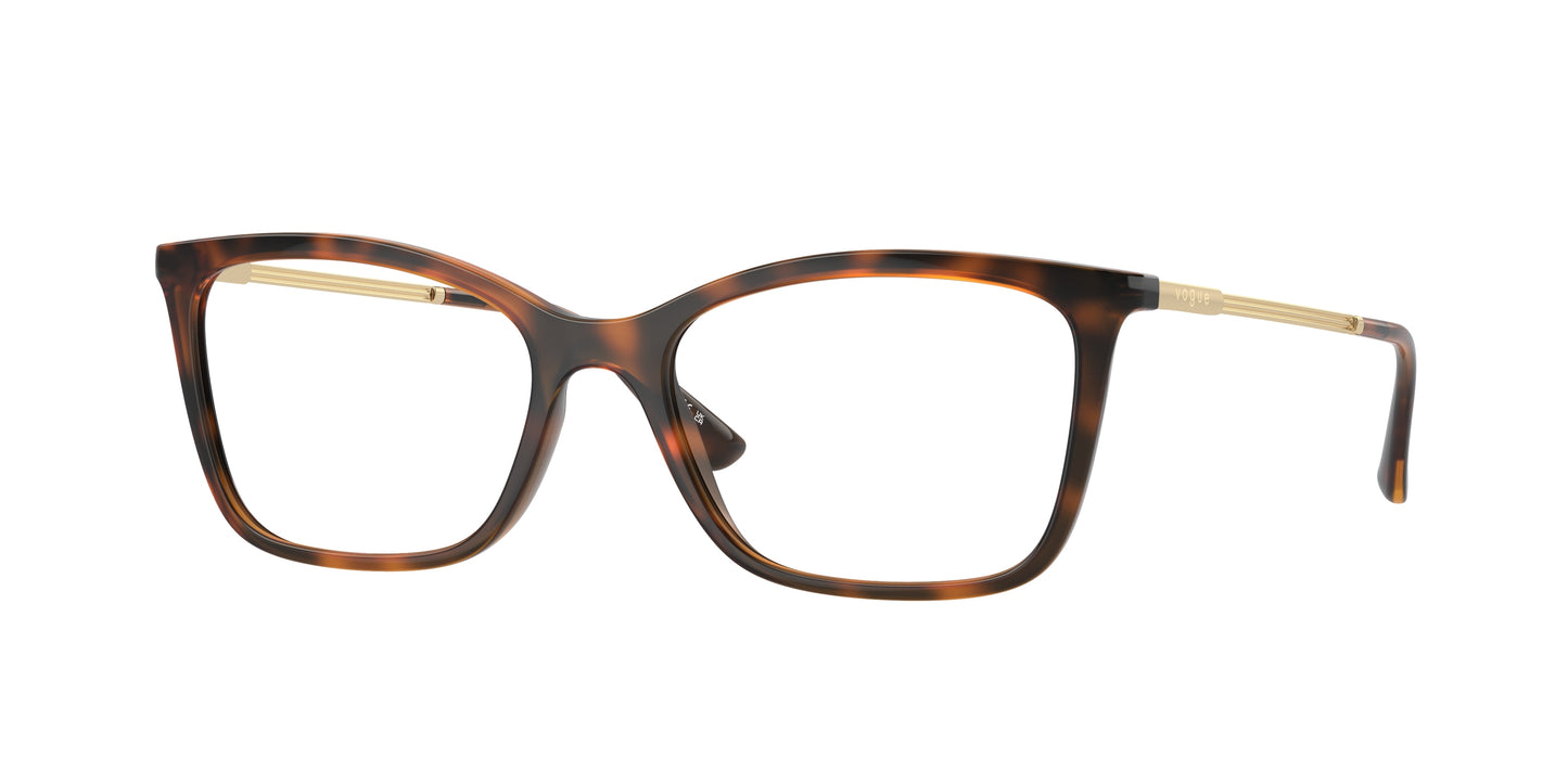 Vogue VO5563 Butterfly Eyeglasses W656-Dark Havana 53-140-17 - Color Map Brown