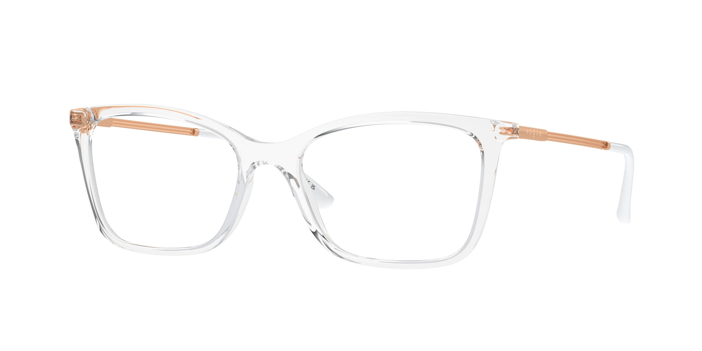 Vogue VO5563 Butterfly Eyeglasses W745-Transparent 53-140-17 - Color Map Transparent