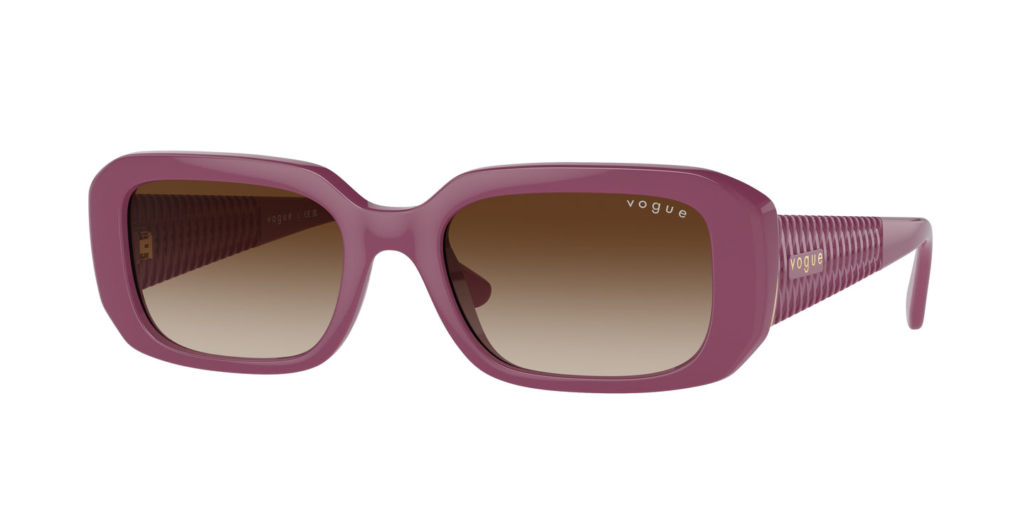 Vogue VO5565S Pillow Sunglasses 312313-Full Purple 53-135-19 - Color Map Violet