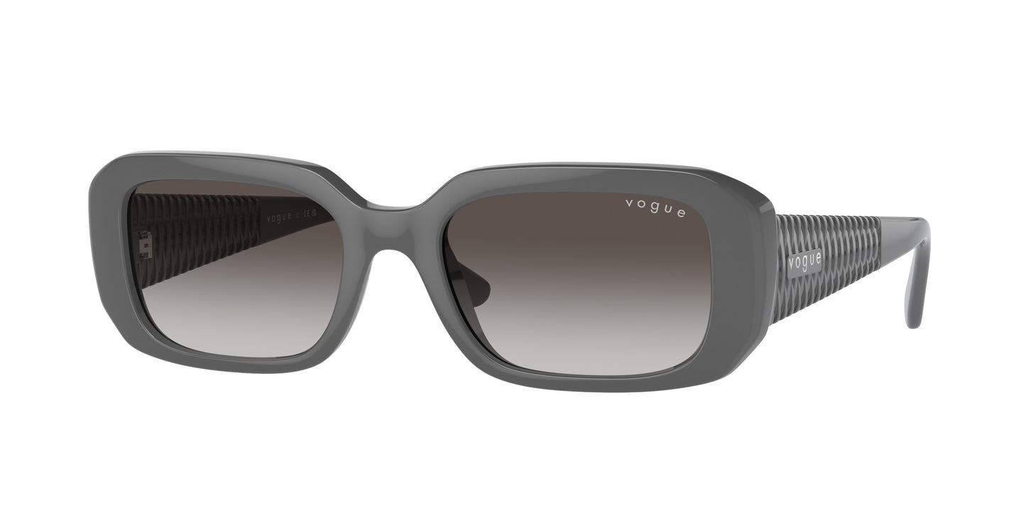 Vogue VO5565S Pillow Sunglasses 31258G-Full Grey 53-135-19 - Color Map Grey