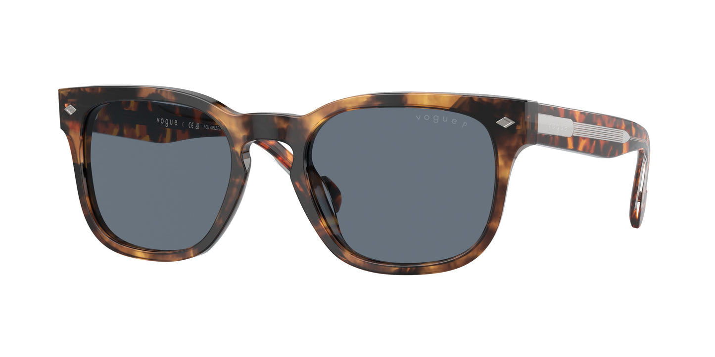 Vogue VO5571S Square Sunglasses 28194Y-Honey Havana 53-145-21 - Color Map Tortoise