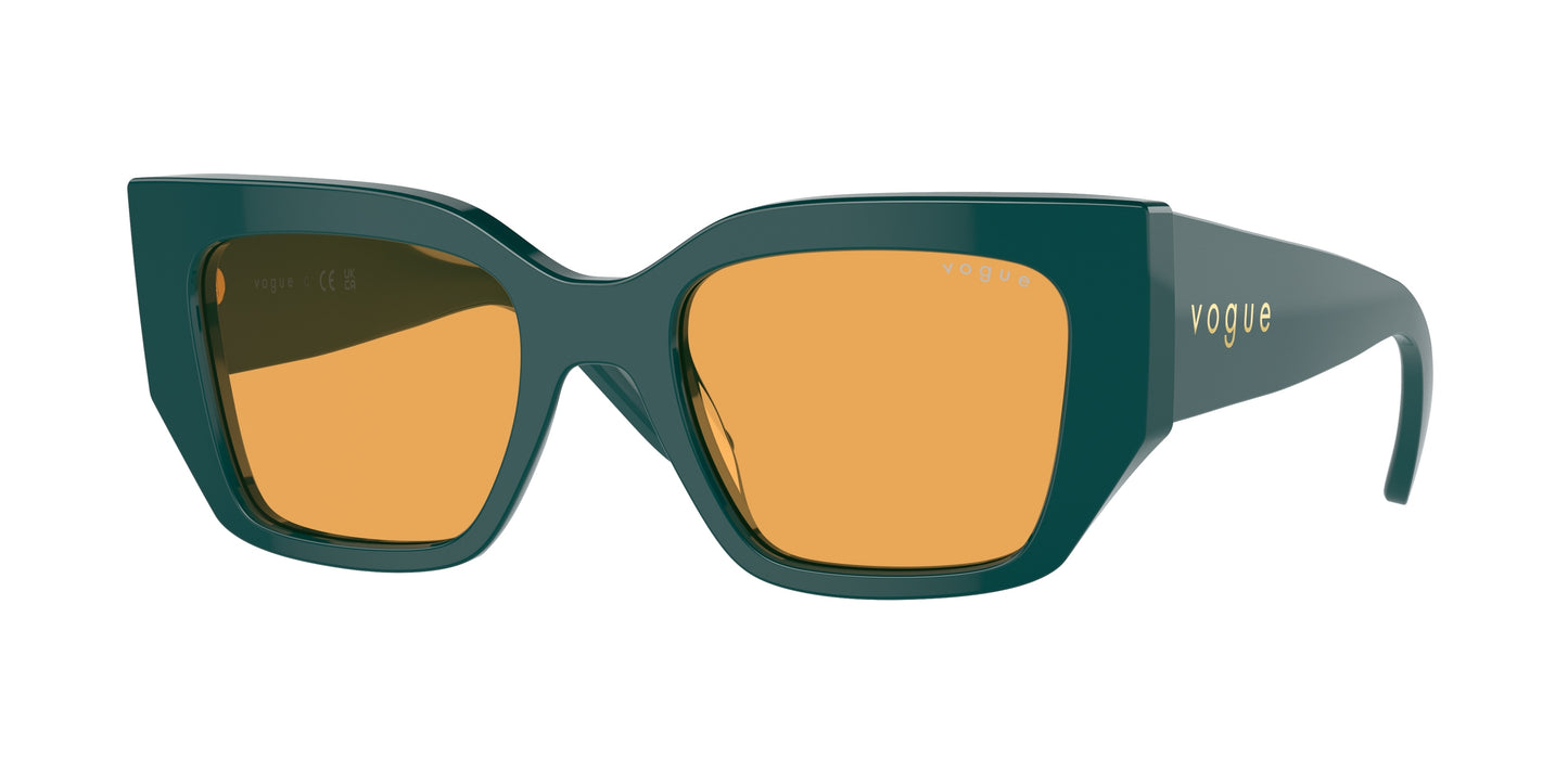 Vogue VO5583S Irregular Sunglasses 3163/7-Full Octanium 51-140-20 - Color Map Green