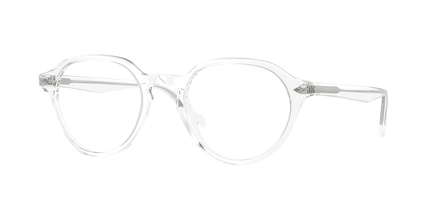 Vogue VO5598 Phantos Eyeglasses W745-Transparent 50-145-20 - Color Map Transparent