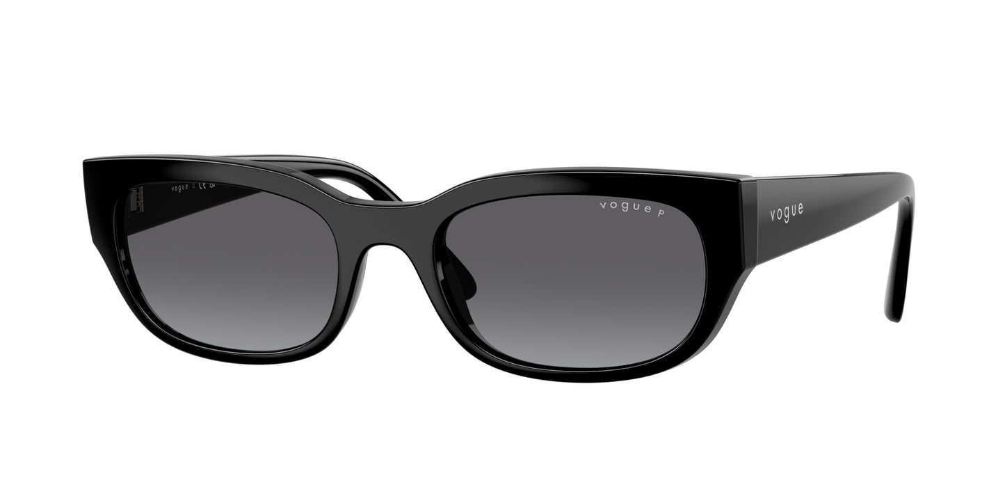 Vogue VO5669S Pillow Sunglasses W44/T3-Black 54-140-20 - Color Map Black