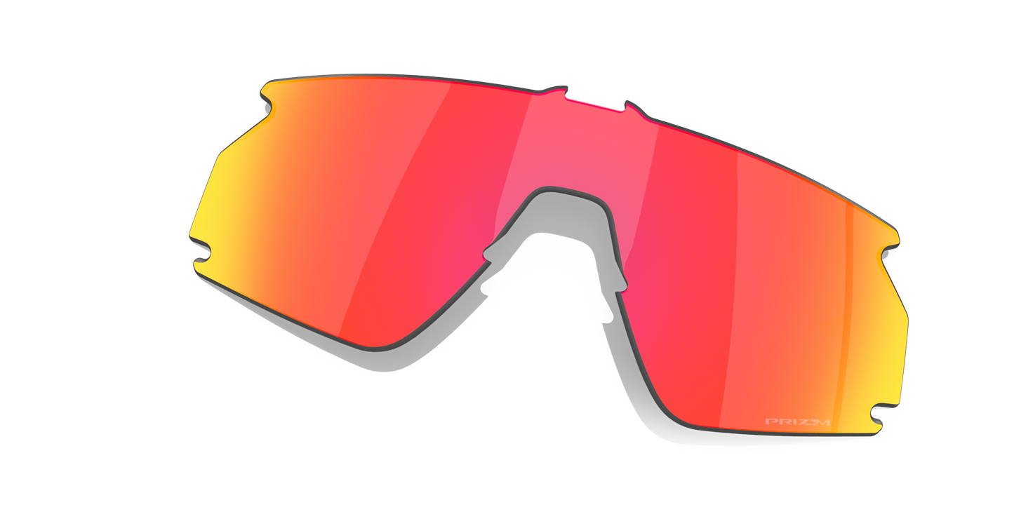 Oakley BXTR OO9280LS Shield Clip-On 000006- 39-140-139 - Color Map Prizm Ruby