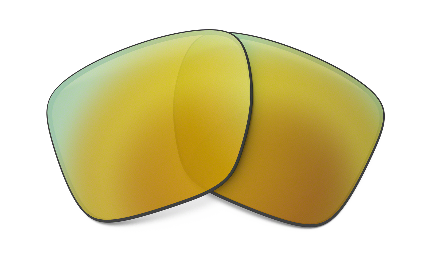 Oakley SLIVER XL OO9341LS Rectangle Clip-On 000018- 57-- - Color Map 24K Iridium