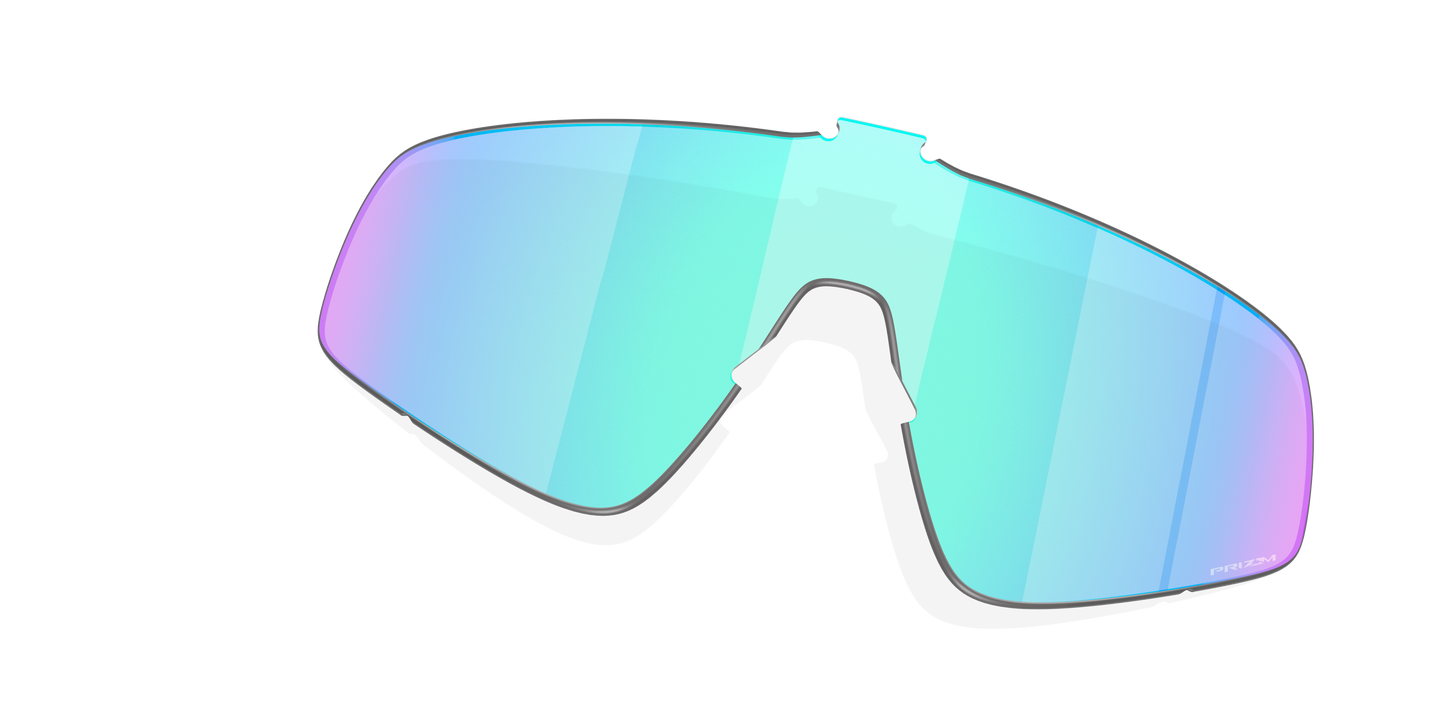 Oakley LATCH PANEL OO9404LS Shield Clip-On 000004- 36-126-0 - Color Map Prizm Sapphire