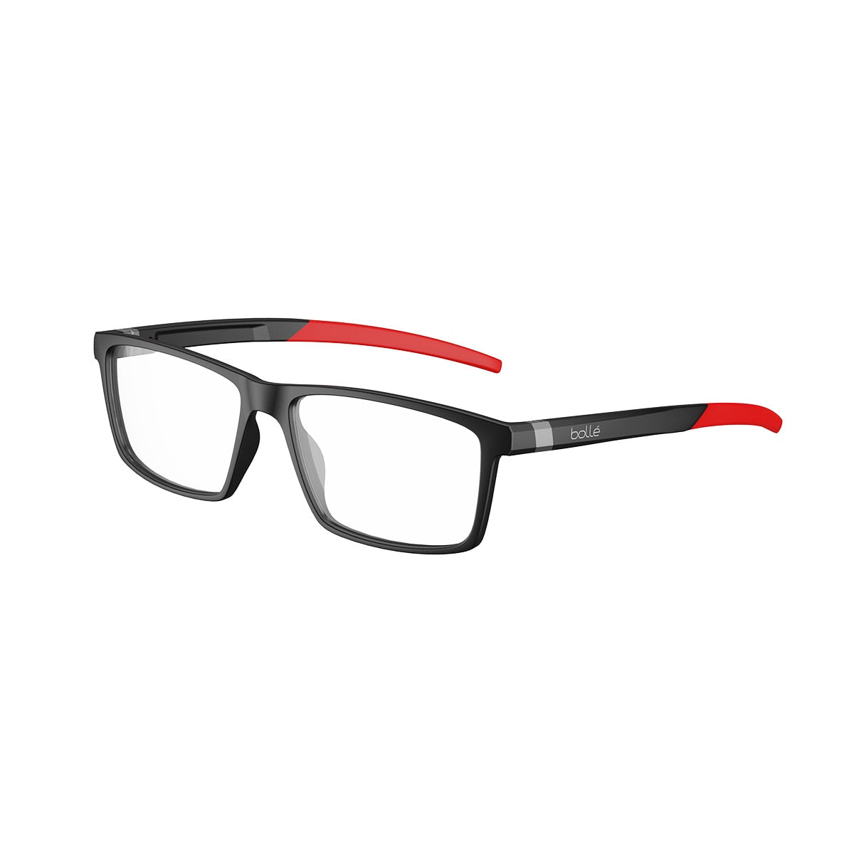 Bolle Emeral 01 Eyeglasses Black Matte Red Medium