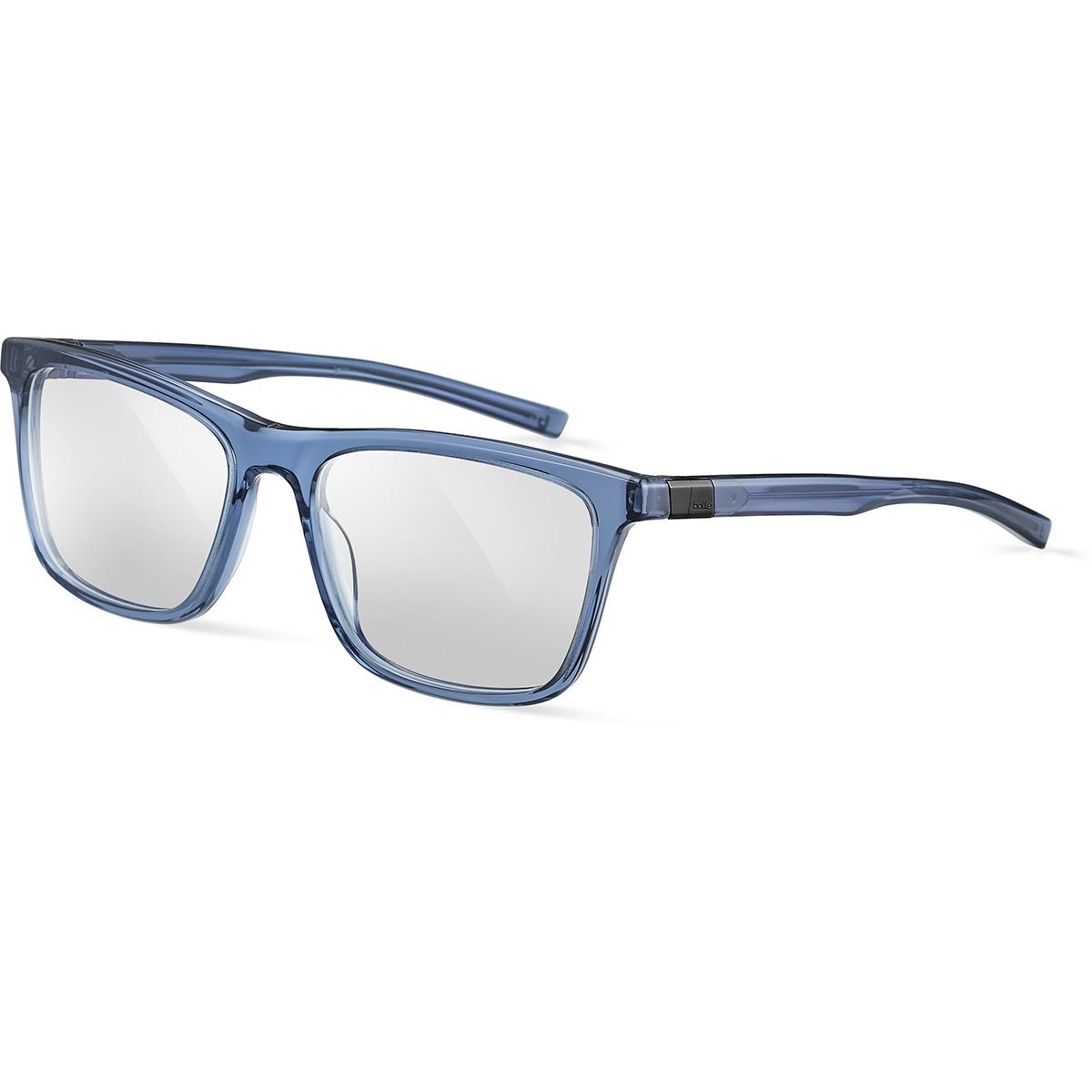 Bolle Feld 01 Eyeglasses Transparent Blue Shiny Large