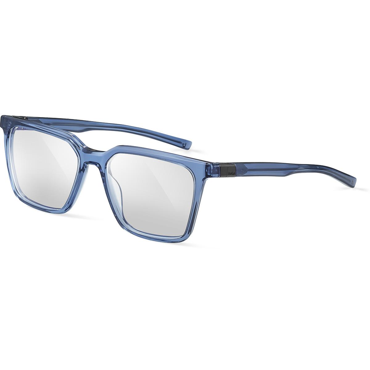 Bolle Feld 02 Eyeglasses Transparent Blue Shiny Medium