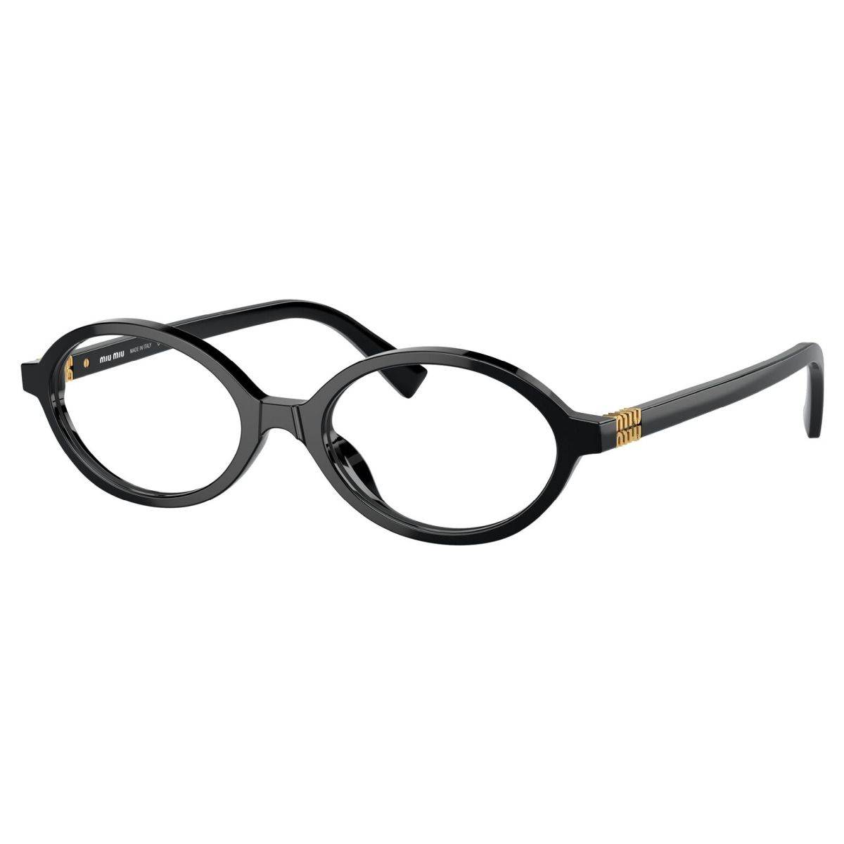 Miu Miu MU01XV Oval Eyeglasses - Lensntrends