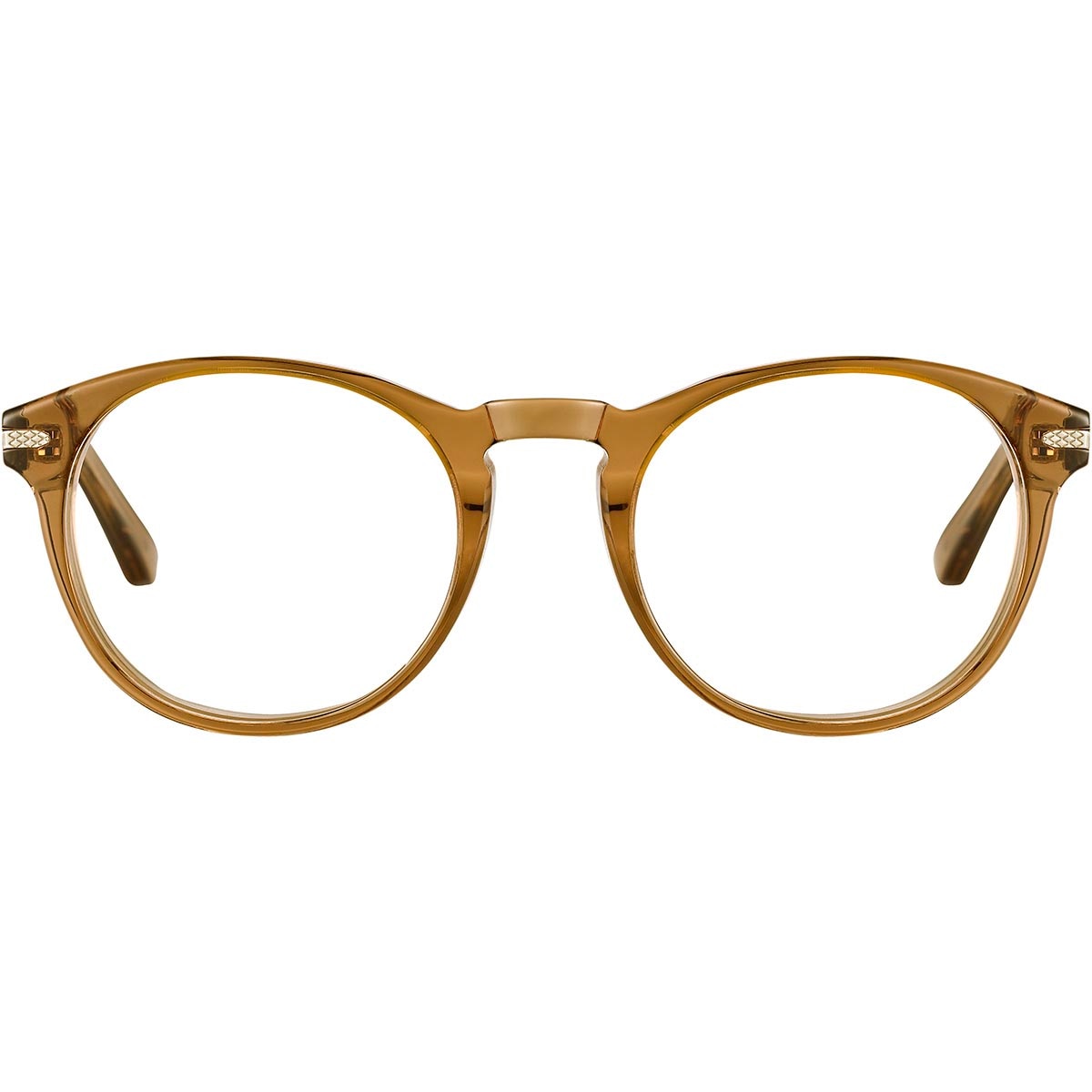 Serengeti Loren M Optic Eyeglasses Shiny Crystal Caramel Brown Medium