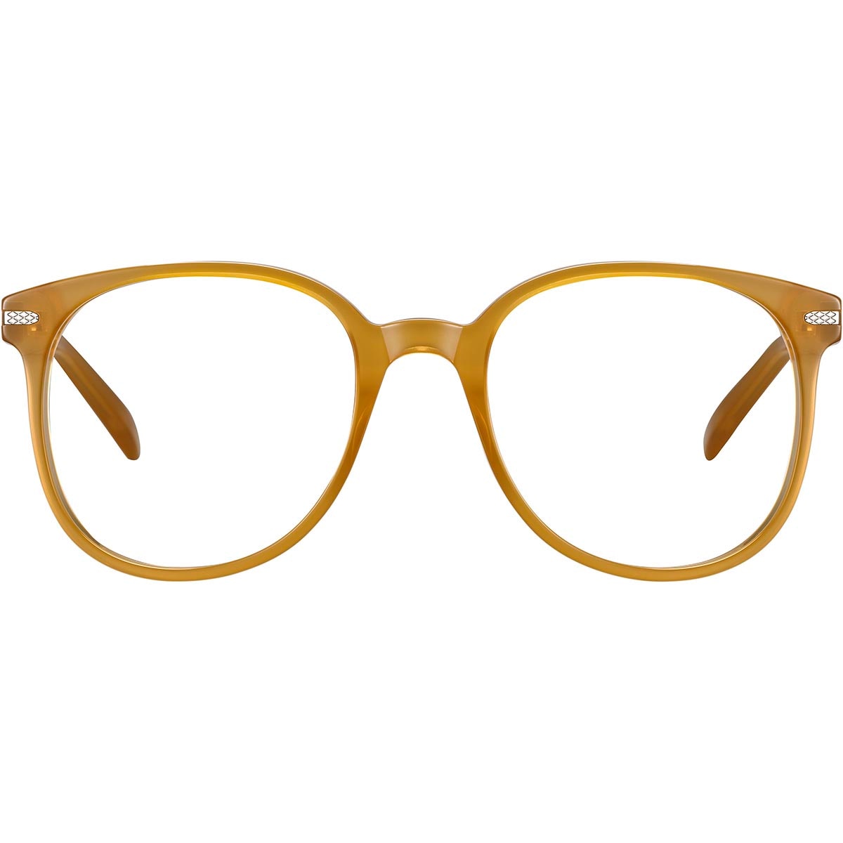 Serengeti Mata Optic Eyeglasses Shiny Milky Amber Medium