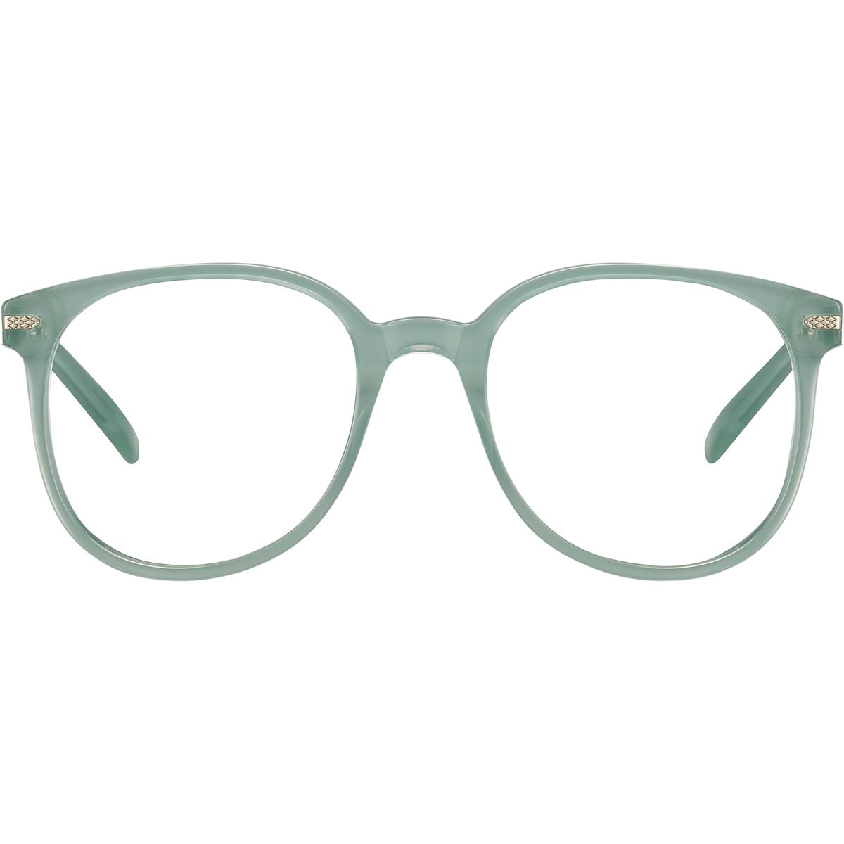Serengeti Mata Optic Eyeglasses Shiny Smoke Green Medium
