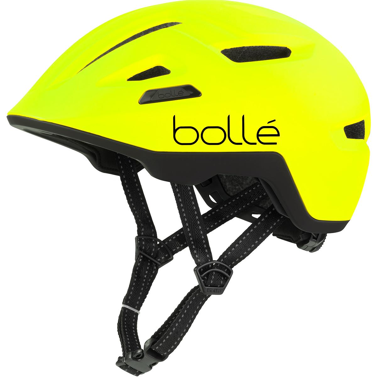 Bolle Stance Cycling Helmet Hi Vis Yellow Matte Small S 52-55