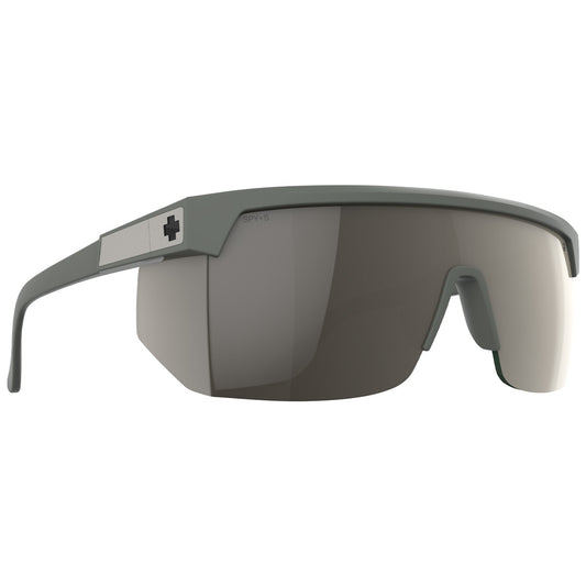 Spy Super Flynn Sunglasses Ansi Matte Olive Green Medium-Large