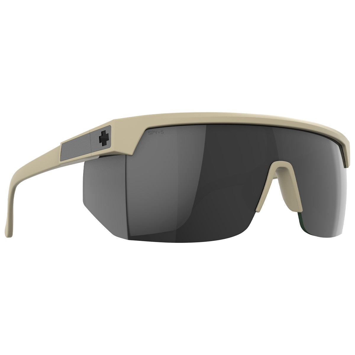 Spy Super Flynn Sunglasses Ansi Matte Sand Medium-Large