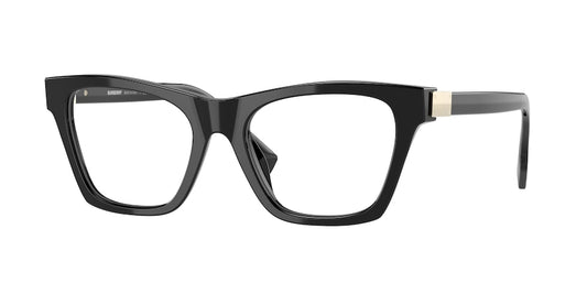 Burberry ARLO BE2355 Square Eyeglasses  3001-BLACK 52-18-140 - Color Map black