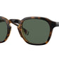Burberry PERCY BE4378U Irregular Sunglasses  300271-DARK HAVANA 49-24-150 - Color Map havana