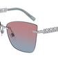 DOLCE & GABBANA DG2289 Butterfly Sunglasses  05/0Q-SILVER/LILLAC 59-14-140 - Color Map violet