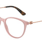 DOLCE & GABBANA DG3363F Butterfly Eyeglasses  3384-OPAL ROSE 54-18-145 - Color Map pink