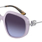 DOLCE & GABBANA DG4421 Irregular Sunglasses  33824Q-OPAL LILLAC 57-20-145 - Color Map violet
