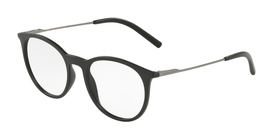 DOLCE & GABBANA DG5031 Phantos Eyeglasses 2525-MATTE BLACK 51-19-140 - Color Map black