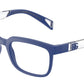 DOLCE & GABBANA DG5085 Square Eyeglasses  3339-BLUE RUBBER 55-20-145 - Color Map blue