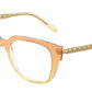 DOLCE & GABBANA DG5087 Square Eyeglasses  3387-GRADIENT ORANGE 53-18-140 - Color Map orange