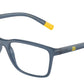 DOLCE & GABBANA DG5091 Rectangle Eyeglasses  3009-OPAL BLUE 57-18-145 - Color Map blue
