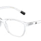 DOLCE & GABBANA DG5092 Rectangle Eyeglasses  3133-CRYSTAL 55-17-140 - Color Map clear