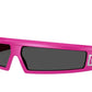 DOLCE & GABBANA DG6181 Rectangle Sunglasses  309687-PINK 74-11-115 - Color Map pink