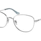 Coach HC5137 Cat Eye Eyeglasses  9001-SHINY SILVER 53-18-140 - Color Map silver
