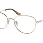 Coach HC5137 Cat Eye Eyeglasses  9005-SHINY LIGHT GOLD 53-18-140 - Color Map gold