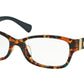 Coach HC6078 Rectangle Eyeglasses  5337-TEAL CONFETTI TORTOISE 52-16-135 - Color Map multi