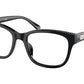 Coach HC6197F Square Eyeglasses  5002-BLACK 55-17-145 - Color Map black
