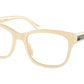 Coach HC6197U Square Eyeglasses  5683-OFF WHITE 53-18-140 - Color Map white
