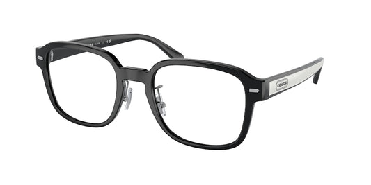 Coach HC6199 Square Eyeglasses  5002-BLACK 53-21-145 - Color Map black