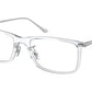 Coach HC6205 Rectangle Eyeglasses  5111-CLEAR 56-19-145 - Color Map clear