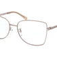 Michael Kors MEMPHIS MK3035 Butterfly Eyeglasses  1213-MINK BROWN 52-16-140 - Color Map brown