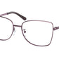 Michael Kors MEMPHIS MK3035 Butterfly Eyeglasses  1214-SHINY CORDOVAN 52-16-140 - Color Map purple/reddish