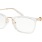 Michael Kors CAPTIVA MK4054 Rectangle Eyeglasses  3105-CLEAR 52-20-140 - Color Map clear