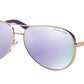 Michael Kors CHELSEA MK5004 Pilot Sunglasses  10034V-ROSE GOLD 59-13-135 - Color Map pink