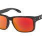 Oakley HOLBROOK OO9102 Square Sunglasses  9102E9-MATTE BLACK CAMO 55-18-137 - Color Map camo