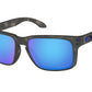 Oakley HOLBROOK OO9102 Square Sunglasses  9102G7-MATTE BLACK TORTOISE 55-18-137 - Color Map havana