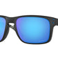 Oakley HOLBROOK OO9102 Square Sunglasses  9102H0-MATTE BLACK 55-18-137 - Color Map black