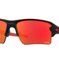 Oakley FLAK 2.0 XL OO9188 Rectangle Sunglasses  9188D2-MATTE BLACK 59-12-133 - Color Map black