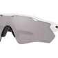 Oakley RADAR EV PATH OO9208 Rectangle Sunglasses  920894-POLISHED WHITE 38-138-128 - Color Map white
